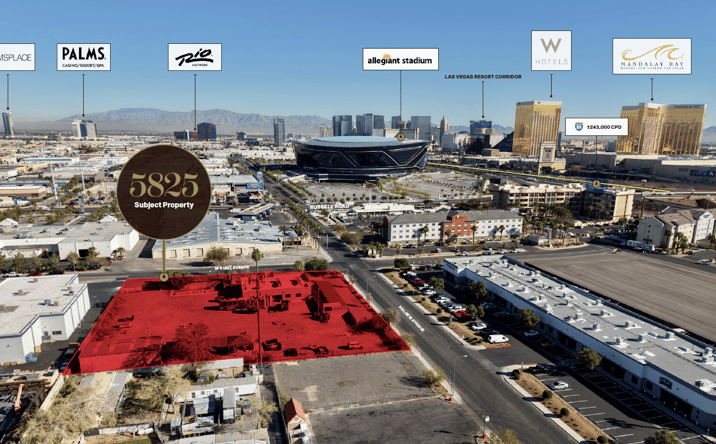 Pictures of Hospitality, Land property located at 5825 Polaris Ave, Las Vegas, NV 89118 for sales - image #1