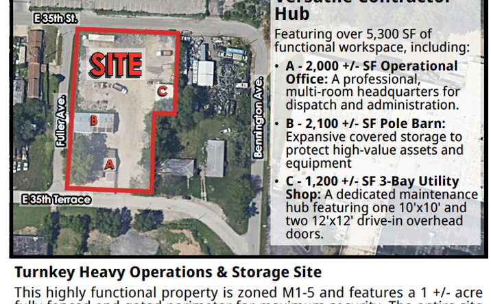 Pictures of Industrial property located at 6500 E 35th Terrace, Kansas City, MO 64129 for sales - image #1