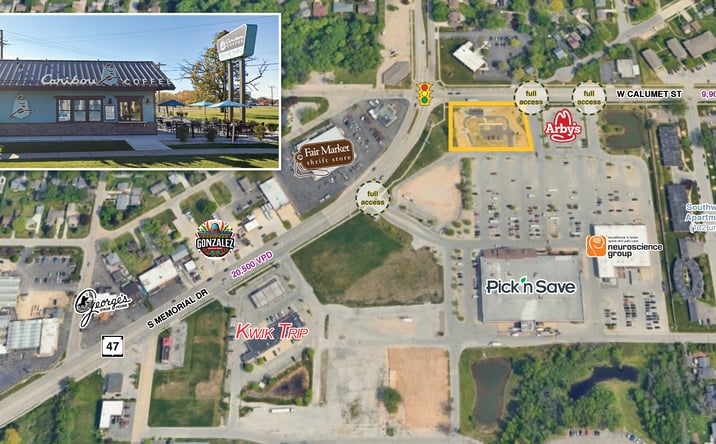 Pictures of Retail property located at 575 W Calumet St, Appleton, WI 54915 for sales - image #1
