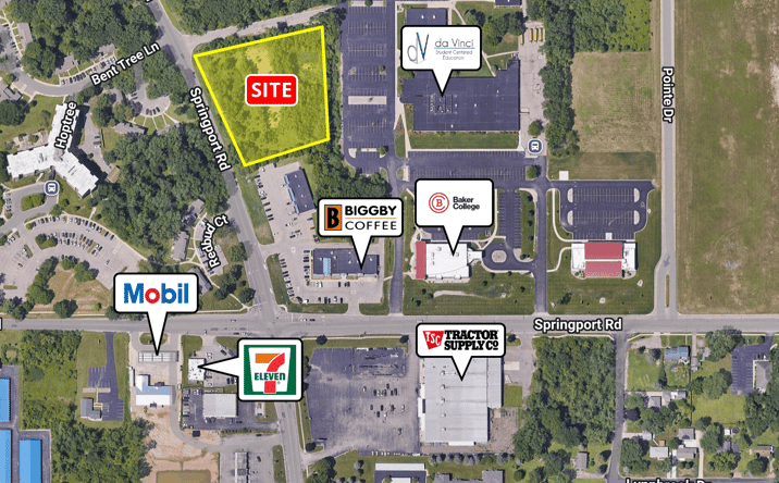 Pictures of Land property located at 2969 Springport Road, Jackson, MI 49202 for sales - image #1