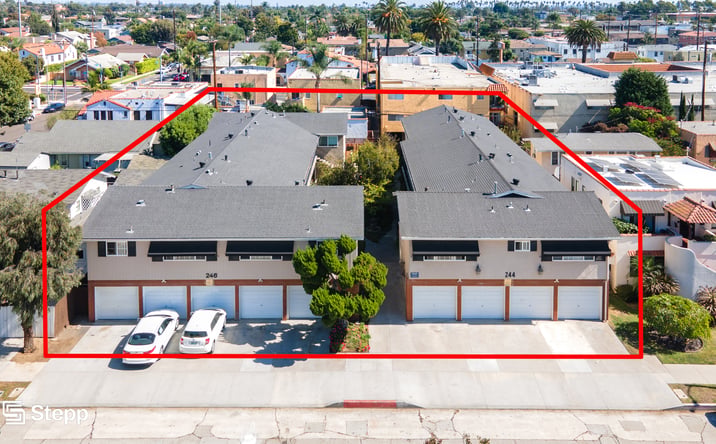 Pictures of Multifamily property located at 244 Coronado Ave, Long Beach, CA 90803 for sales - image #1
