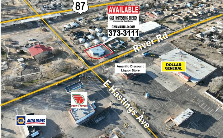 Pictures of Retail property located at 4001 River Rd, Amarillo, TX 79108 for sales - image #1