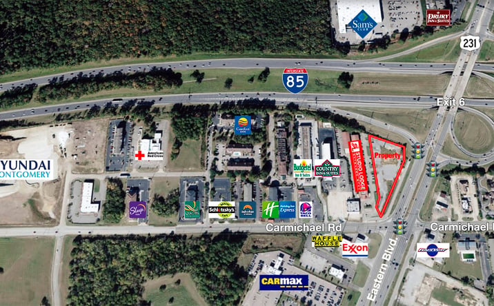 Pictures of Land property located at 1200 Eastern Blvd, Montgomery, AL 36117 for sales - image #1