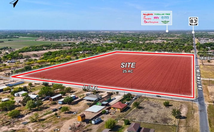 Pictures of Land property located at TBD Lott Rd., Donna, TX 78537 for sales - image #1