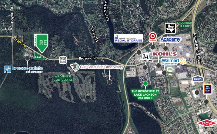 Pictures of Land property located at Texas 332, Lake Jackson, TX 77566 for sales - image #1