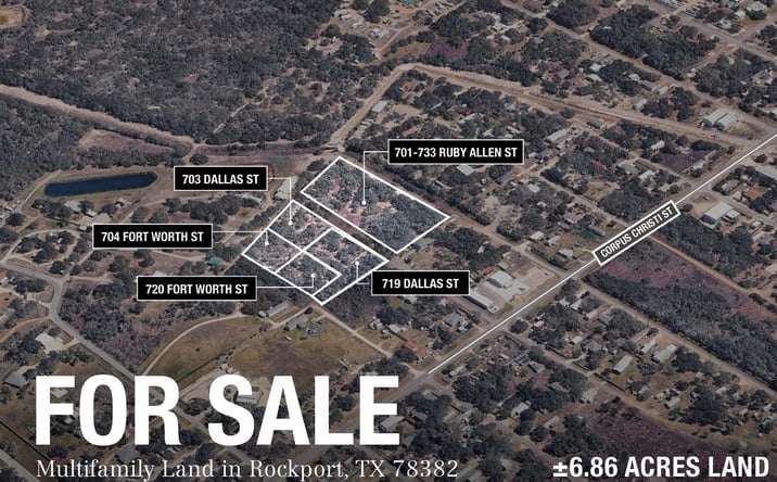Pictures of Land, Multifamily property located at 701 Ruby Allen St, Rockport, TX 78382 for sales - image #1