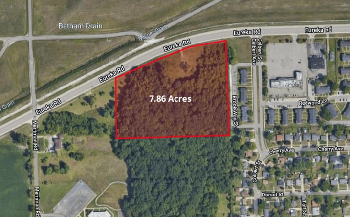 Pictures of Land property located at 30925 Eureka Rd, Romulus, MI 48174 for sales - image #1