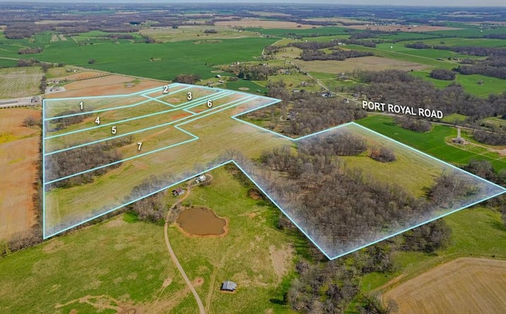Pictures of Land property located at 1788 Port Royal Rd, Clarksville, TN 37043 for sales - image #1