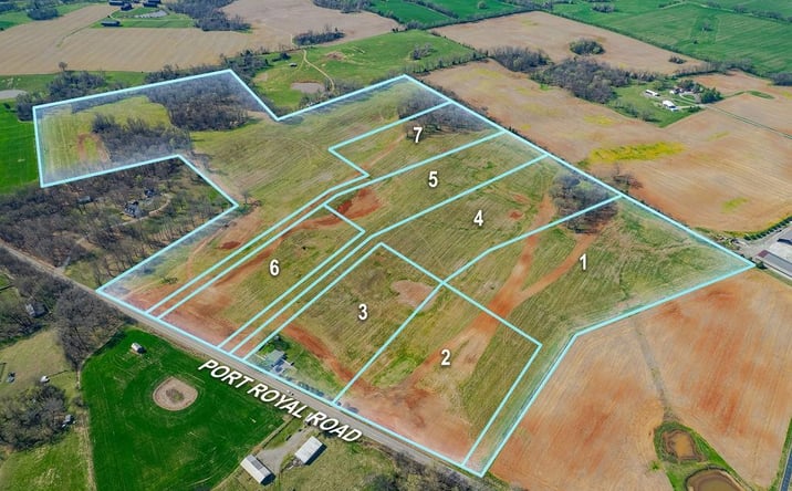 Pictures of Land property located at 1788 Port Royal Rd, Clarksville, TN 37043 for sales - image #1