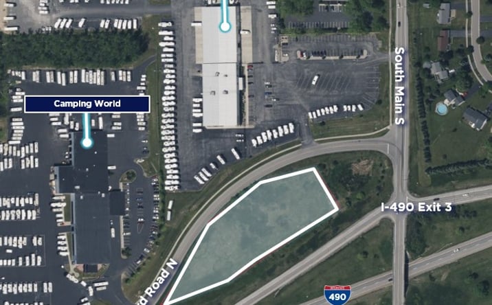 Pictures of Land property located at 1007 Sanford Rd N, Churchville, NY 14428 for sales - image #1