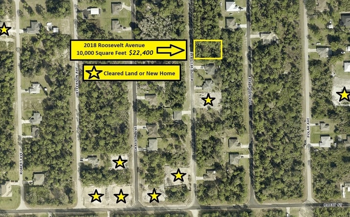 Pictures of Land property located at 2018 Roosevelt Ave, Alva, FL 33920 for sales - image #1