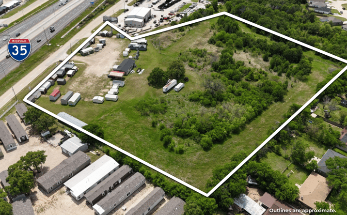 Pictures of Land property located at 4901 I 35 N Frontage Rd, Waco, TX 76705 for sales - image #1