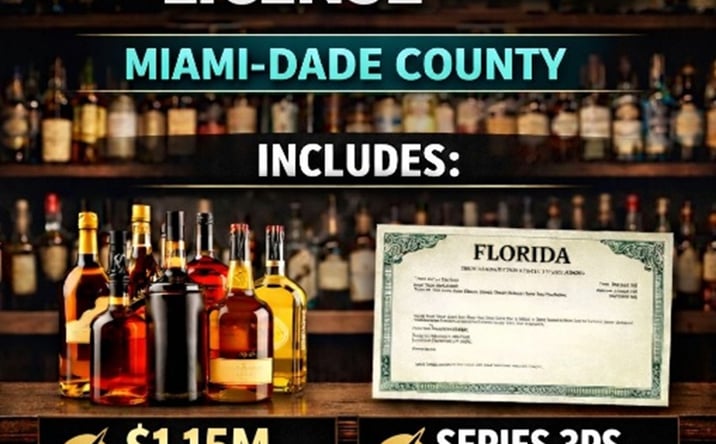 Pictures of Business for Sale property located at Liquor License and Inventory Sale Miami Dade, Miami, FL 33125 for sales - image #1