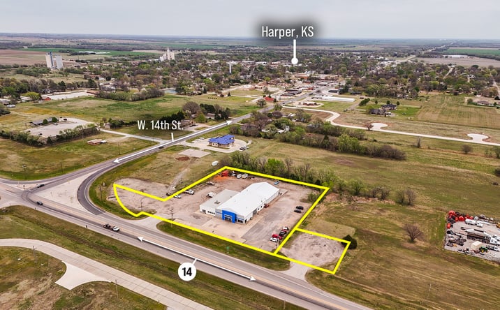 Pictures of Office, Mixed Use property located at 890 KS-14, Harper, KS 67058 for sales - image #1