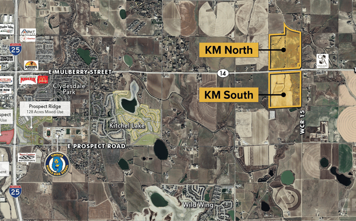 Pictures of Land property located at Highway 14 & Weld County Road 15, Timnath, CO 80547 for sales - image #1