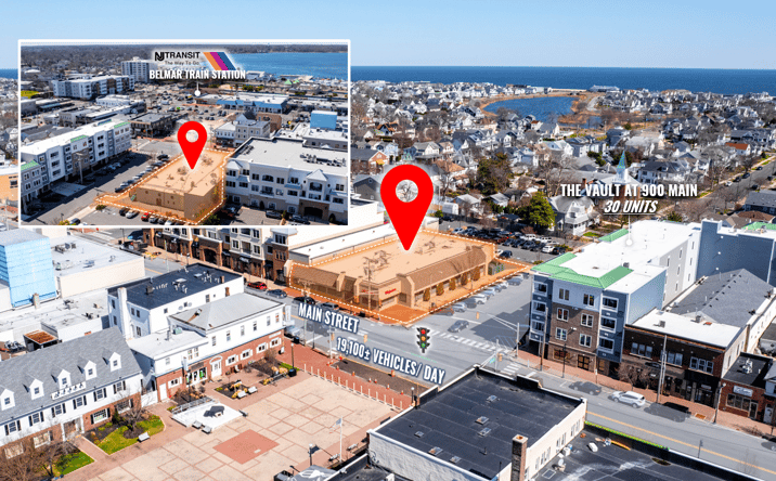 Pictures of Retail property located at 810 Main St, Belmar, NJ 07719 for sales - image #1