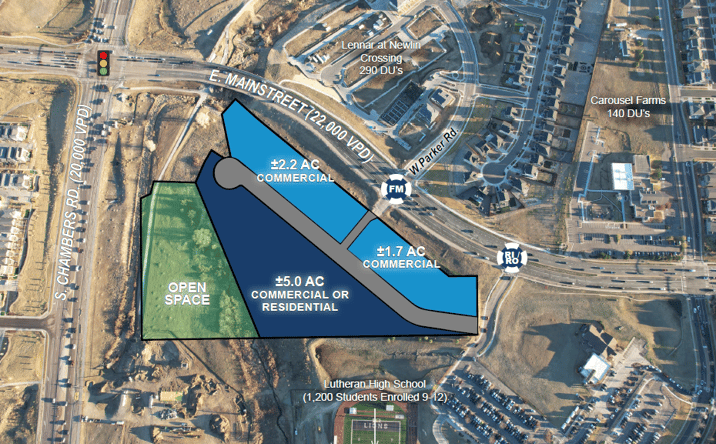 Pictures of Mixed Use, Land property located at 4120 E Mainstreet, Parker, CO 80134 for sales - image #1