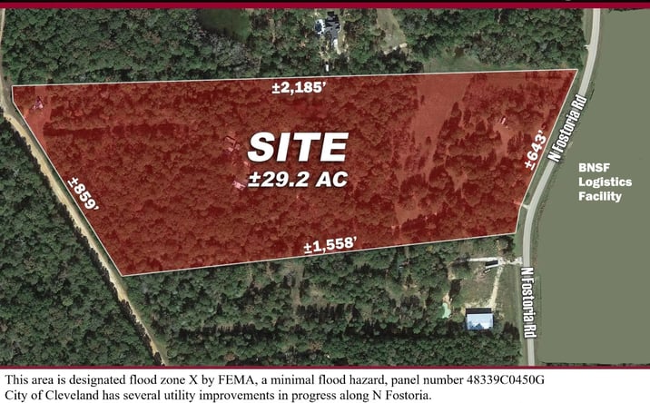 Pictures of Land property located at 811 North Fostoria Road, Cleveland, TX 77328-6001 for sales - image #1