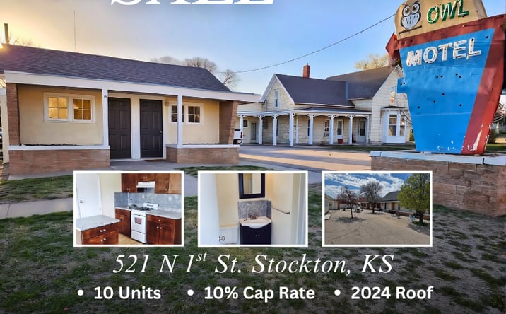 Pictures of Multifamily property located at 521 N 1st St, Stockton, KS 67669 for sales - image #1