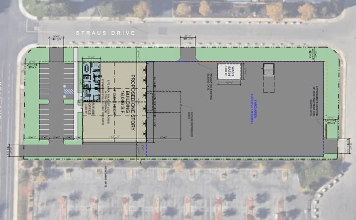 Pictures of Industrial property located at North-East Corner of Bell Avenue & Straus Drive, Sacramento, CA 95838 for sales - image #1