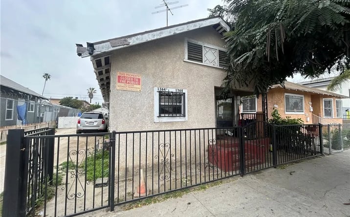 Pictures of Multifamily property located at 1362 E Vernon, Los Angeles, CA 90011 for sales - image #1
