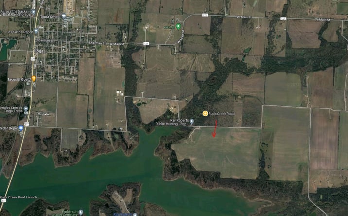 Pictures of Land property located at Buck Creek Rd, Tioga, TX 76271 for sales - image #1