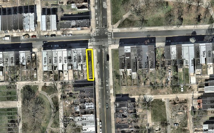 Pictures of Land property located at 1601 Edmondson Ave, Baltimore, MD 21223 for sales - image #1