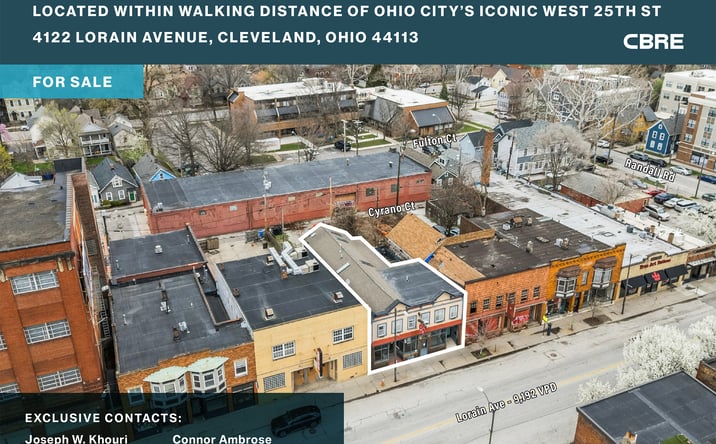 Pictures of Mixed Use, Multifamily, Retail property located at 4122 Lorain Avenue, Cleveland, OH 44113 for sales - image #1
