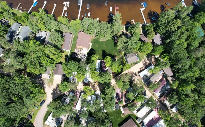 Pictures of Hospitality, Mobile Home Park property located at 6575 Lake Dr, Shawano, WI 54166 for sales - image #1