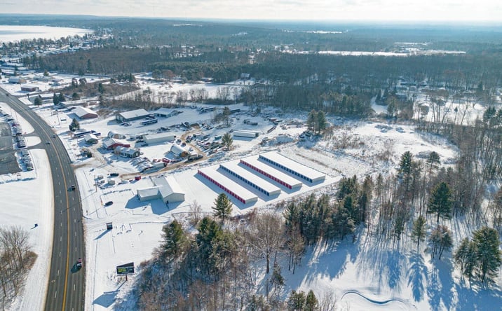 Pictures of Self Storage property located at 7685 W Houghton Lake Dr, Houghton Lake, MI 48629 for sales - image #1