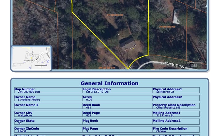 Pictures of Multifamily property located at 58 Monroe Cir, Cheraw, SC 29520 for sales - image #1