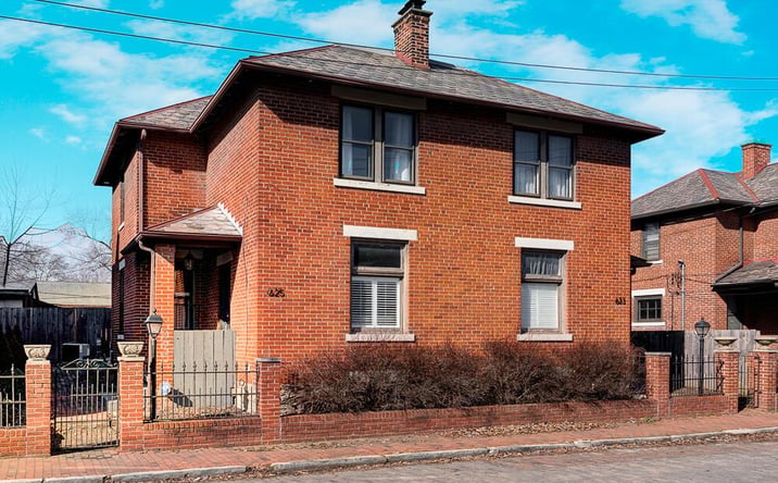Pictures of Multifamily property located at 623-625 S 6th Street, Columbus, OH 43206 for sales - image #1