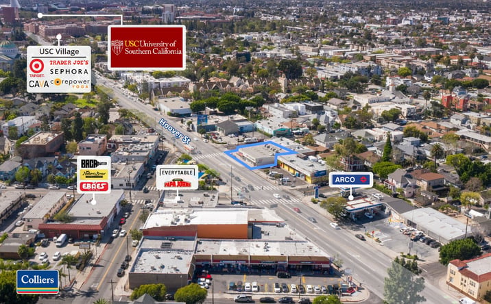 Pictures of Retail property located at 2323 S Hoover St, Los Angeles, CA 90007 for sales - image #1