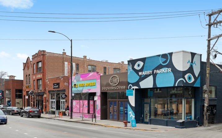 Pictures of Retail property located at 1611-1617 North Damen Avenue, Chicago, IL 60647 for sales - image #1
