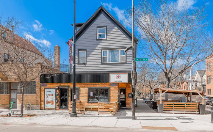 Pictures of Retail, Multifamily, Mixed Use property located at 4054 N WESTERN AVE, CHICAGO, IL 60618-3739 for sales - image #1