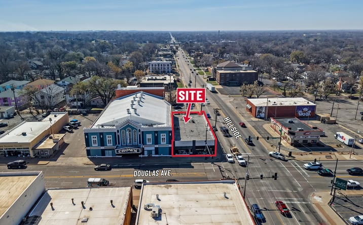 Pictures of Retail property located at 3203 E Douglas Ave, Wichita, KS 67218 for sales - image #1