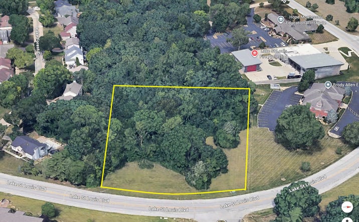 Pictures of Land property located at LAKE SAINT LOUIS BLVD LAKE ST LOUIS MO 63367, LAKE ST LOUIS, MO 63367 for sales - image #1