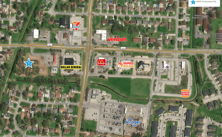 Pictures of Land property located at 6600 Greenwood Rd, Louisville, KY 40258 for sales - image #1
