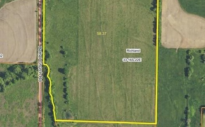 Pictures of Land property located at Bethel Church Road, Paola, KS 66071 for sales - image #1