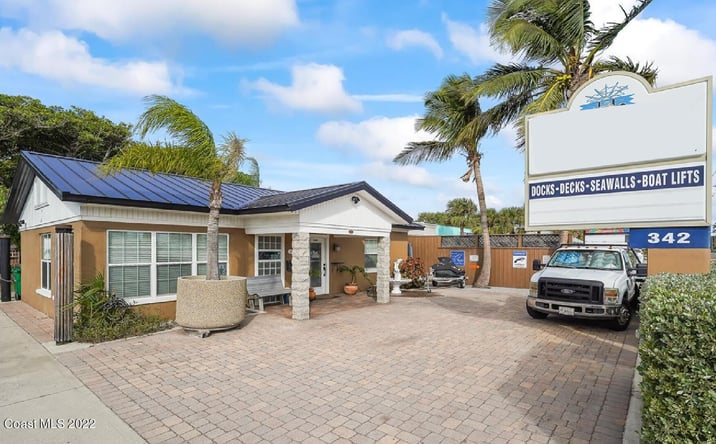 Pictures of Mixed Use, Office, Retail property located at 342 N Orlando Avenue Real Estate Only, Cocoa Beach, FL 32931 for sales - image #1