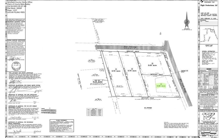 Pictures of Land property located at Lot 4 Deer Crossing, Rocky Face, GA 30740 for sales - image #1