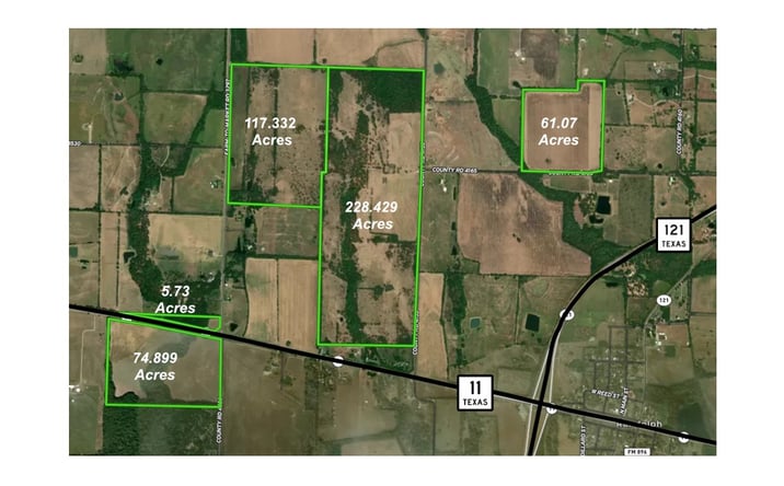 Pictures of Land property located at FM 3297, Bonham, TX 75418, CR 4155, Bonham, TX 75418, CR 4165, Bonham, TX 75418, Hwy 11, Randolph, TX 75478, 9391 Texas 11, Trenton, TX 75490 for sales - image #1