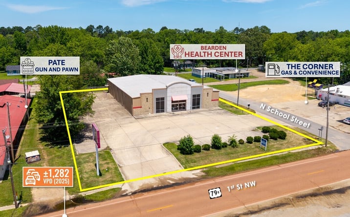 Pictures of Industrial, Retail property located at 145 N School St, Bearden, AR 71720 for sales - image #1