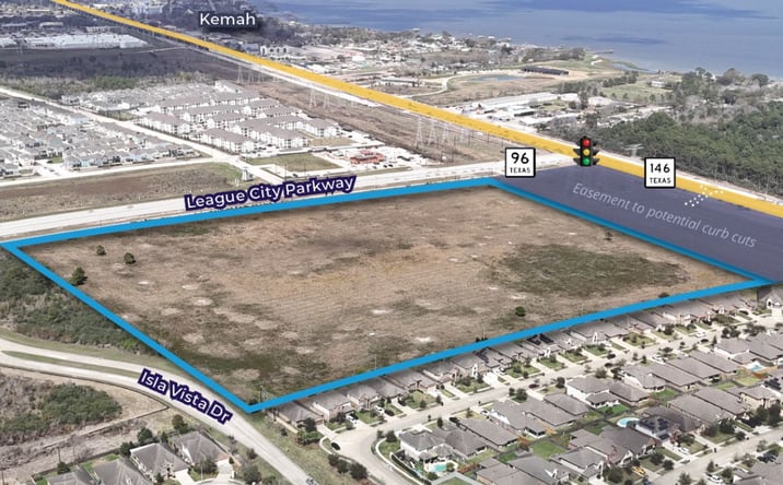 Pictures of Land, Mixed Use, Office, Retail property located at TX-96 & TX-146, League City, TX 77573 for sales - image #1