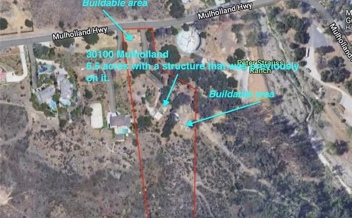 Pictures of Land property located at 30100 Mulholland, Agoura, CA 91301 for sales - image #1