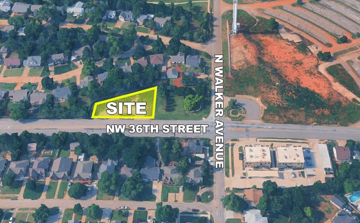 Pictures of Land property located at 511 NW 36th Street, Oklahoma City, OK 73118 for sales - image #1