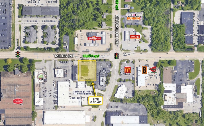 Pictures of Land property located at 25440 Miles Road, Bedford Heights, OH 44146 for sales - image #1