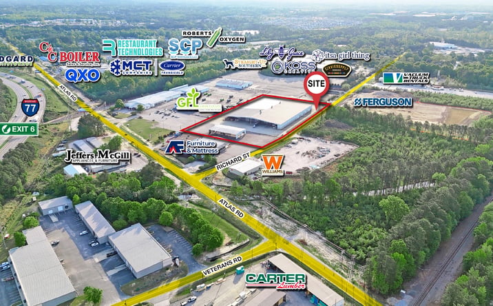 Pictures of Industrial property located at 7450 Richard St, Columbia, SC 29209 for sales - image #1