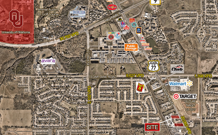 Pictures of Land property located at 4090 Classen Blvd, Norman, OK 73071 for sales - image #1