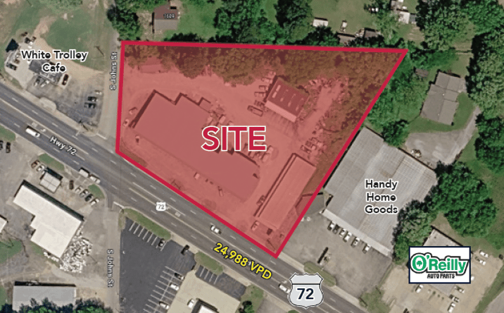 Pictures of Retail, Land property located at 1303 US-72, Corinth, MS 38834 for sales - image #1